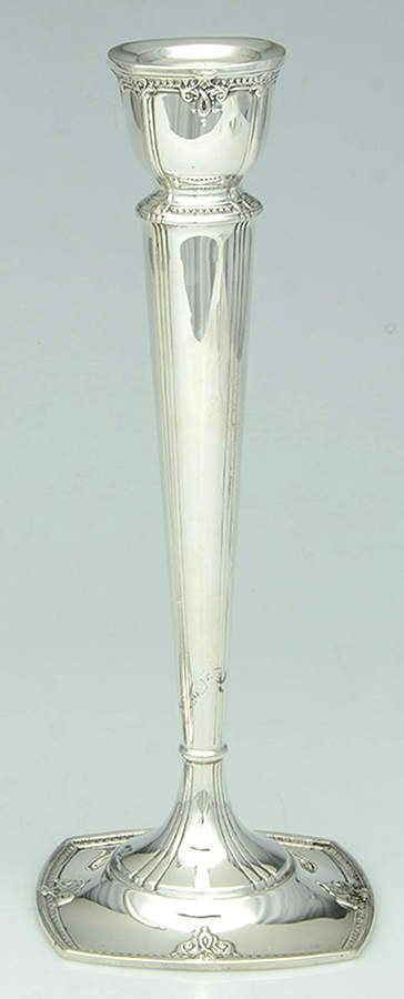 Trianon (Sterling, Hollowware) 11" Weighted Candlestick by International Silver-1