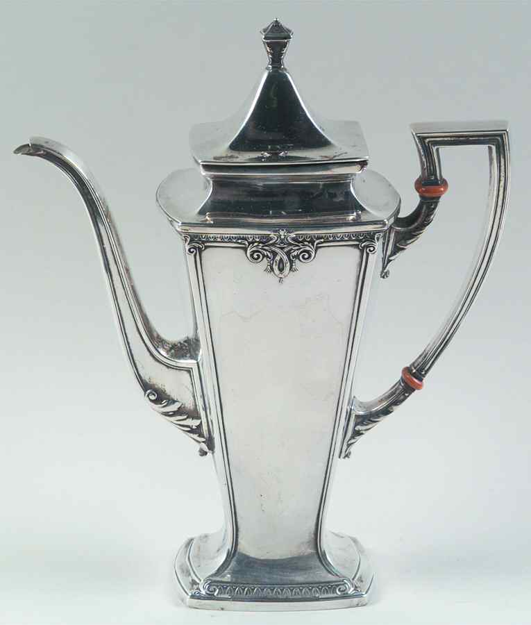Trianon (Sterling, Hollowware) Sterling Demitasse Pot by International Silver-1