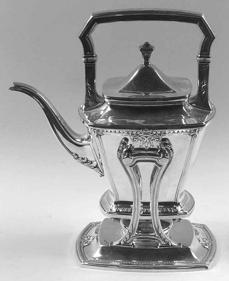 Trianon (Sterling, Hollowware) Kettle, Stand & Burner by International Silver-1