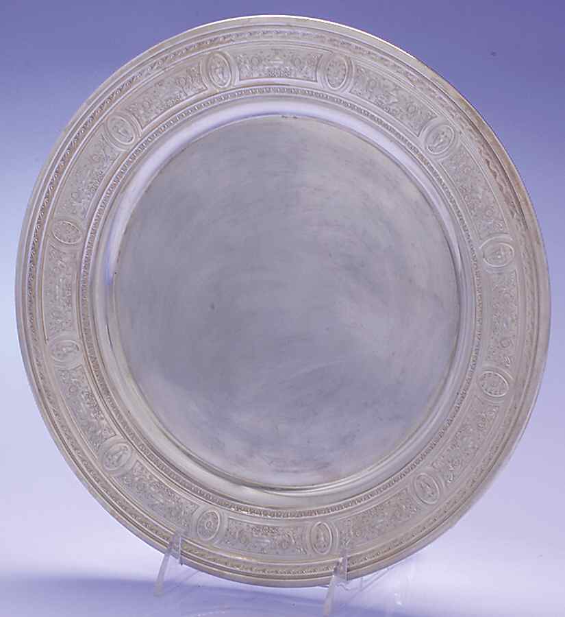 Wedgwood (Sterling, Hollowware, Geometric Base) Sterling Demitasse Tray by International Silver-1