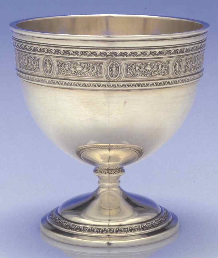 Wedgwood (Sterling, Hollowware, Geometric Base) Waste Bowl by International Silver-1