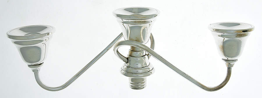 Courtship (Sterling, 1936, Hollowware) 3 Light Candelabra Branch by International Silver-1
