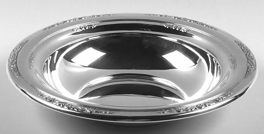 Courtship (Sterling, 1936, Hollowware) 10" Round Vegetable Bowl by International Silver-1