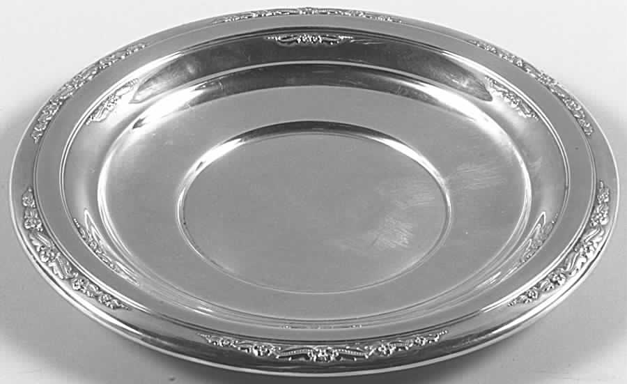 Courtship (Sterling, 1936, Hollowware) 10" Sandwich Plate by International Silver-1