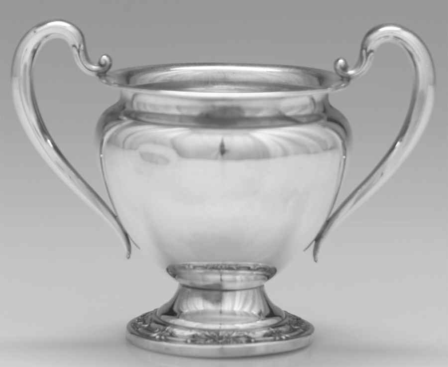 Wild Rose-New (Sterling, 1948, New, Hollowware) Mini Open Sugar Bowl by International Silver-1