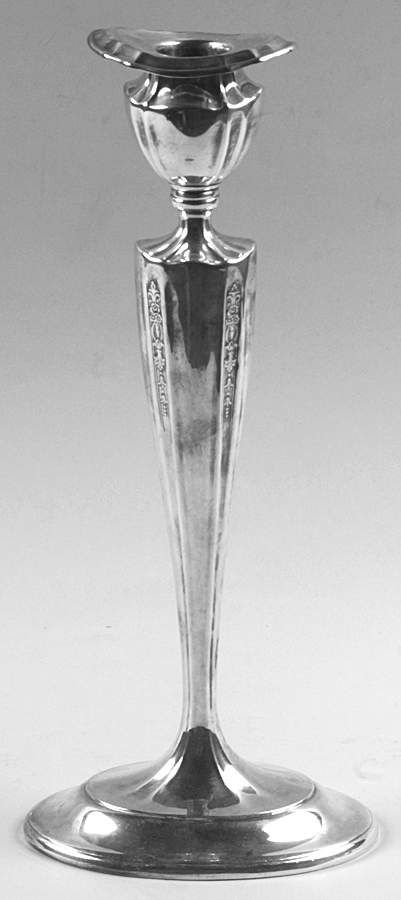 Ambassador (Silverplate, Hollowware) 10" Candlestick by International Silver-1
