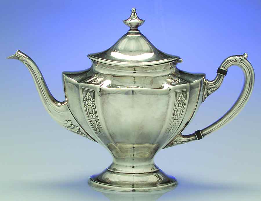 Ambassador (Silverplate, Hollowware) Teapot by International Silver-1