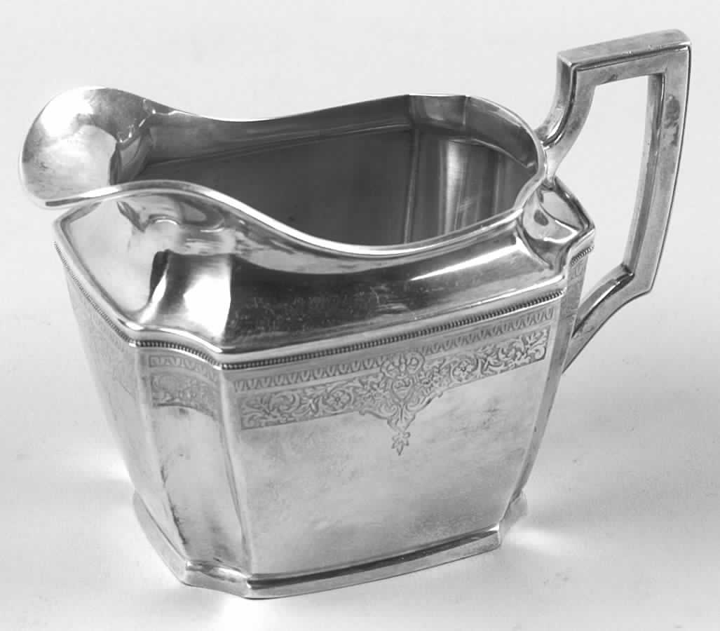 Ancestral (Silverplate, Hollowware) Creamer by International Silver-1