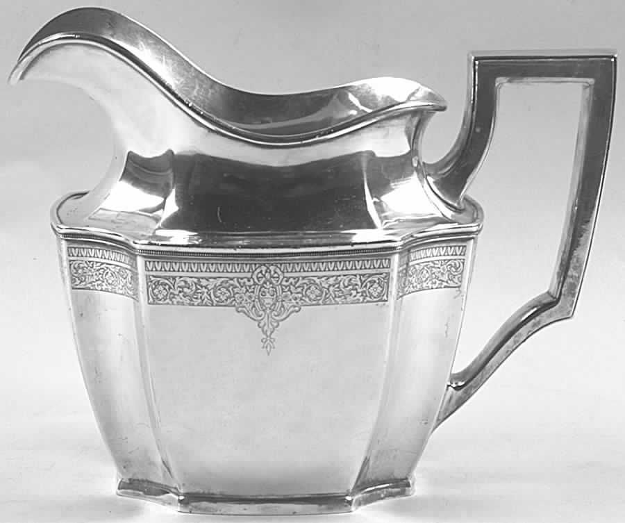 Ancestral (Silverplate, Hollowware) Silverplate Water Pitcher by International Silver-1