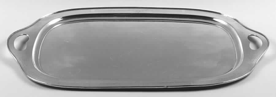 Ancestral (Silverplate, Hollowware) Large Silverplate Waiter Tray by International Silver-1