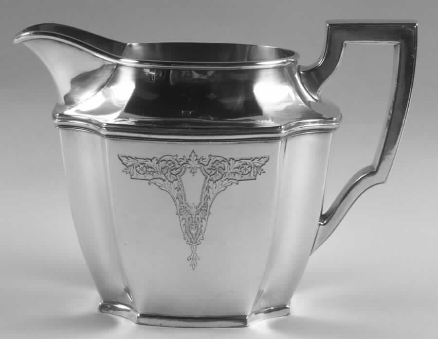 Ancestral (Silverplate, Hollowware) Silverplate Water Pitcher by International Silver-1