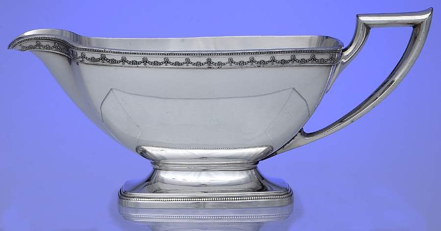 Anniversary (Silverplate, Hollowware) Plated Gravy Boat No Underplate by International Silver-1