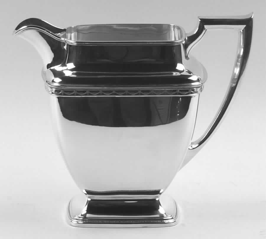 Anniversary (Silverplate, Hollowware) Silverplate Water Pitcher by International Silver-1