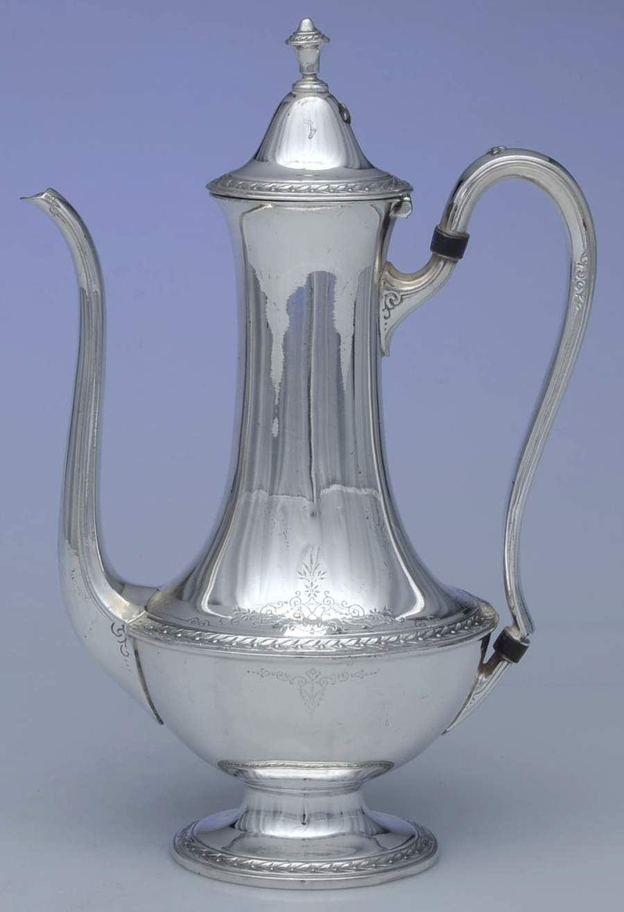 Argosy (Silverplate, Hollowware) Silverplate Mini Coffee Pot by International Silver-1