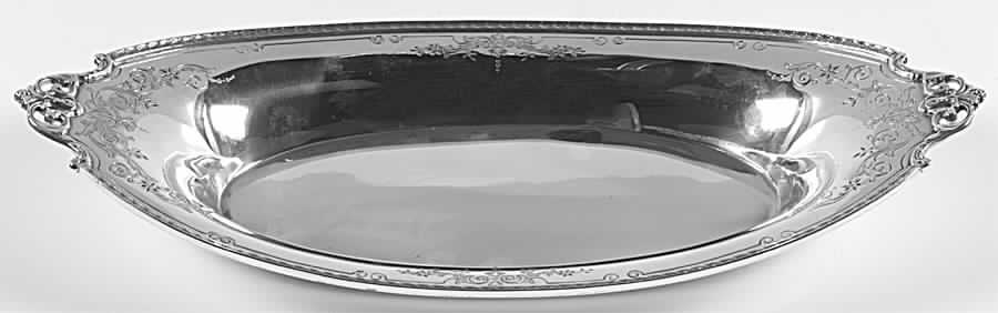 Argosy (Silverplate, Hollowware) Silverplate Bread Tray by International Silver-1