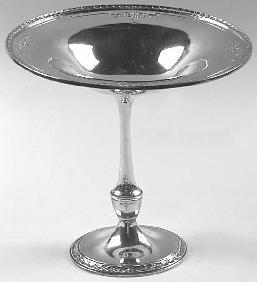 Argosy (Silverplate, Hollowware) Medium Silverplate Compote by International Silver-1