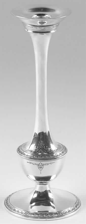 Argosy (Silverplate, Hollowware) Silverplate Candlestick by International Silver-1