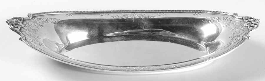 Argosy (Silverplate, Hollowware) Silverplate Bread Tray by International Silver-1