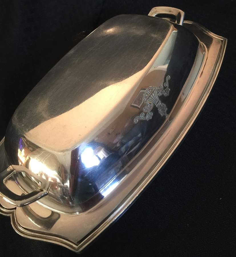 Century (Silverplate, Hollowware) Double Vegetable Bowl by International Silver-1