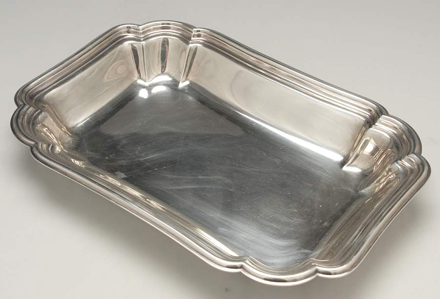 Chadwick (Silverplate, Hollowware) Double Vegetable Bowl-No Lid by International Silver-1