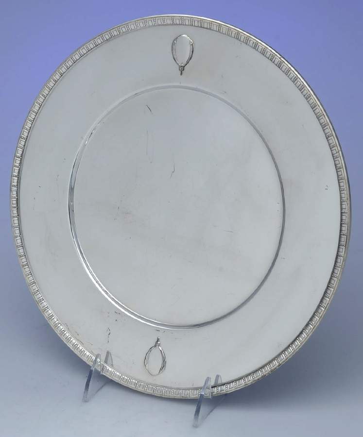 Charm (Silverplate, Hollowware) 11" Sandwich Plate by International Silver-1