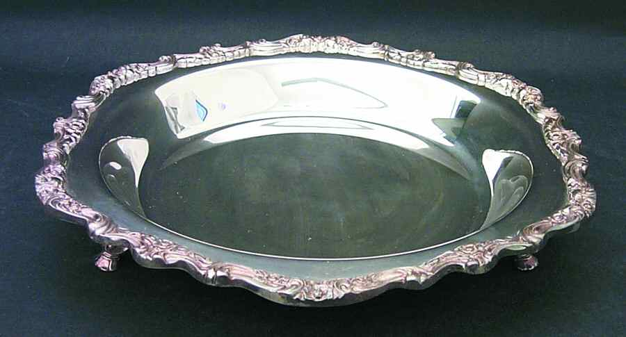 Countess (Silverplate, Hollowware) Footed Pie Plate by International Silver-1