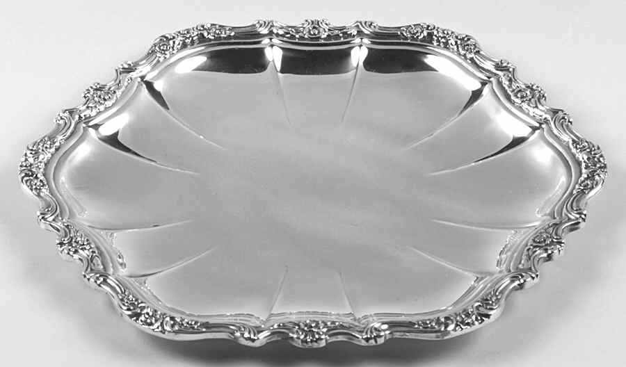 Countess (Silverplate, Hollowware) 12" Sandwich Plate by International Silver-1