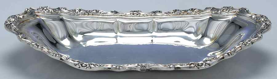 Countess (Silverplate, Hollowware) Silverplate Bread Tray by International Silver-1