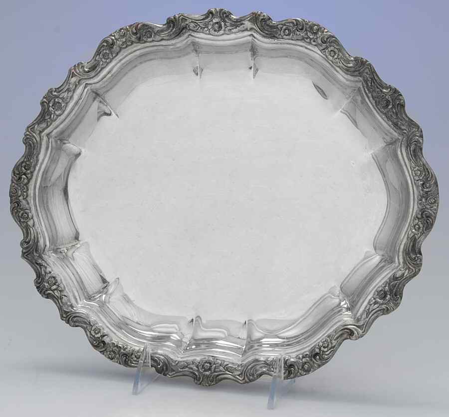 Countess (Silverplate, Hollowware) Small Plated Meat Platter No Well by International Silver-1