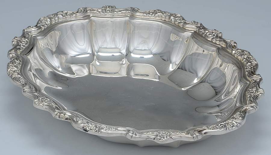 Countess (Silverplate, Hollowware) Double Vegetable Bowl-No Lid by International Silver-1