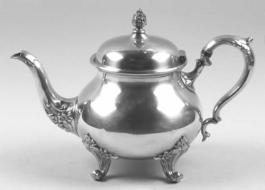 Du Barry (Silverplate, Hollowware) Teapot by International Silver-1