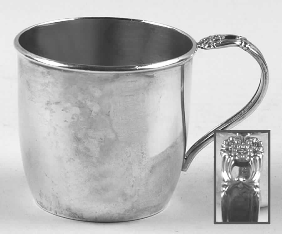 Eternally Yours (Silverplate, Hollowware) Silverplate Baby Cup by International Silver-1