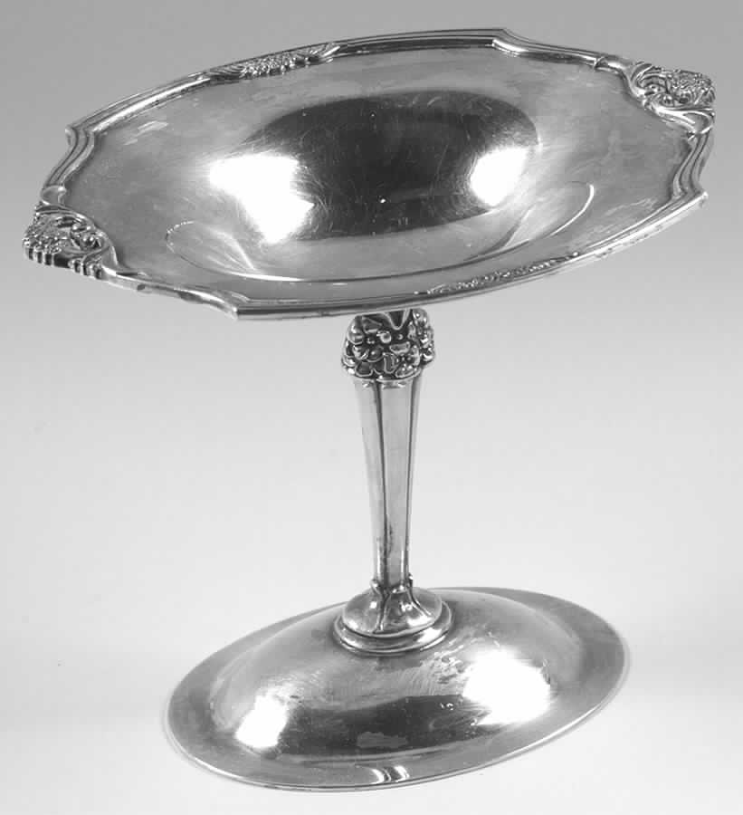 Eternally Yours (Silverplate, Hollowware) Medium Silverplate Compote by International Silver-1