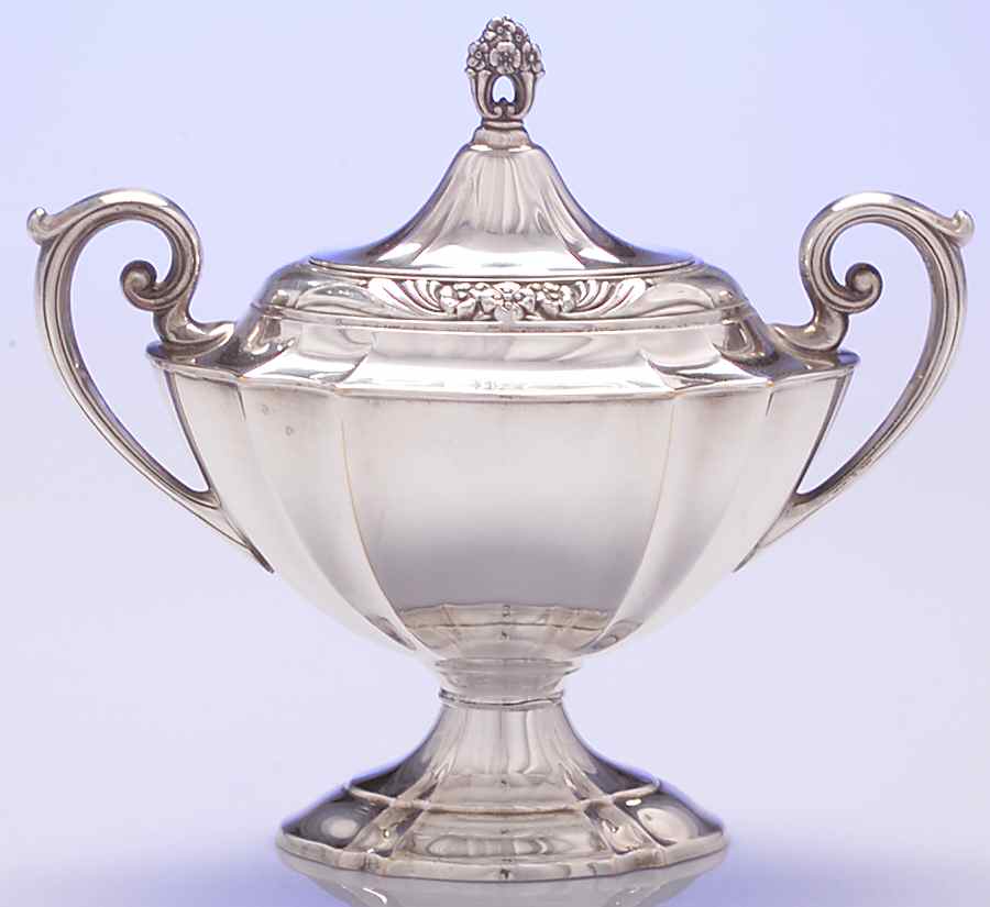 Eternally Yours (Silverplate, Hollowware) Sugar Bowl & Lid by International Silver-1