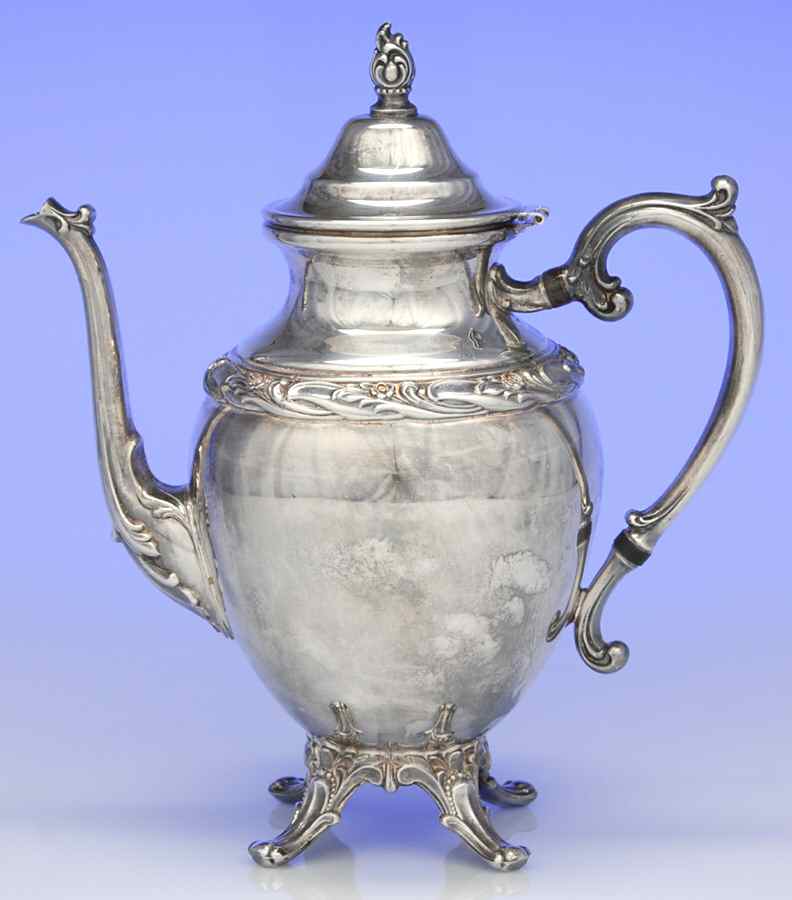 Exquisite (Silverplate, Hollowware) Silverplate Coffee Pot by International Silver-1