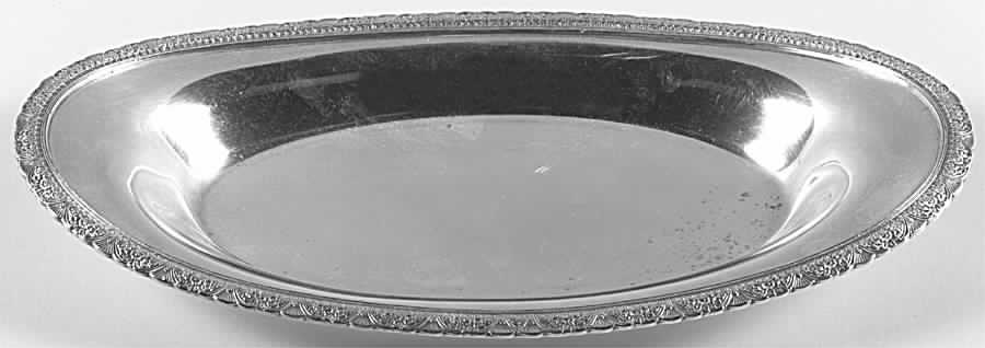 First Love (Silverplate, Hollowware) Silverplate Bread Tray by International Silver-1