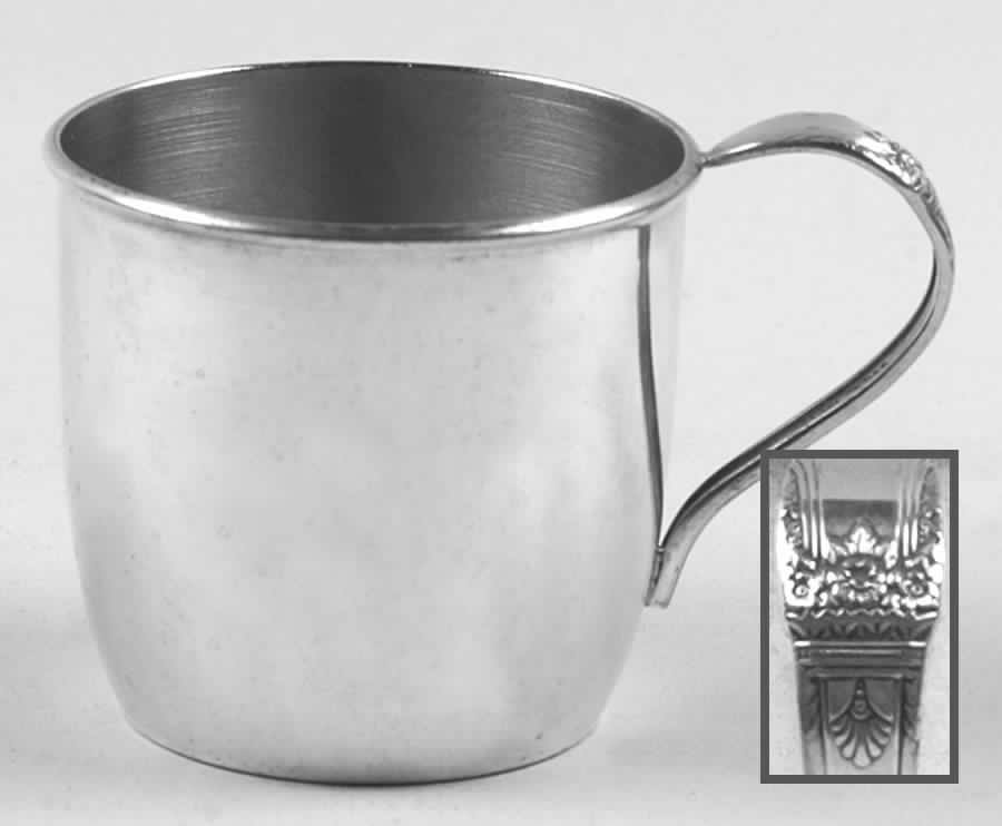 First Love (Silverplate, Hollowware) Silverplate Baby Cup by International Silver-1