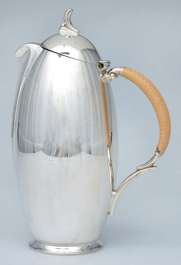 Flair (Silverplate, Hollowware) Silverplate Coffee Pot by International Silver-1