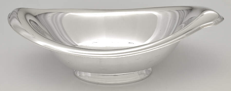 Flair (Silverplate, Hollowware) Oval Footed Centerpiece by International Silver-1