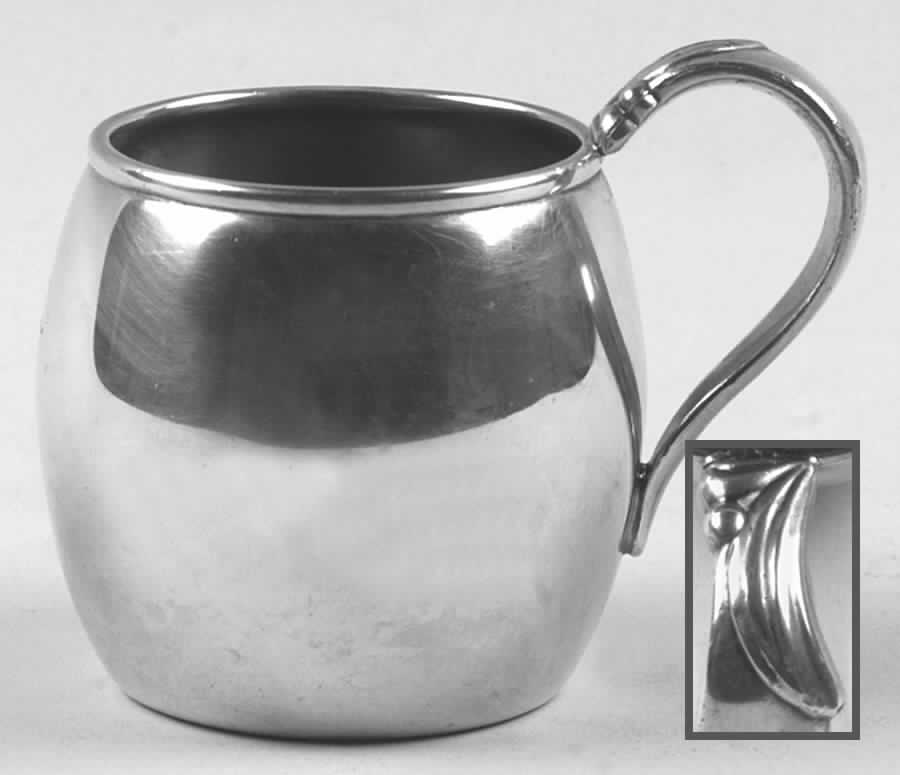 Flair (Silverplate, Hollowware) Silverplate Baby Cup by International Silver-1