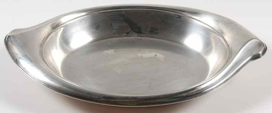 Flair (Silverplate, Hollowware) Double Vegetable Bowl-No Lid by International Silver-1