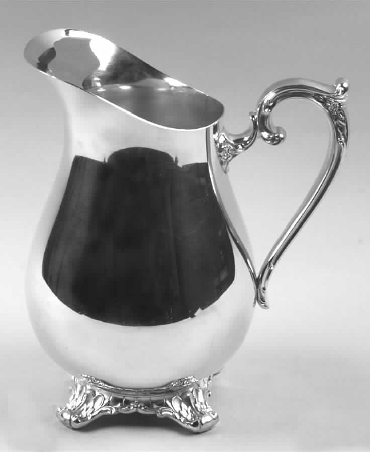 Victorian Rose (Silverplate, Hollowware) 56 Oz Ice Lip Water Pitcher by International Silver-1