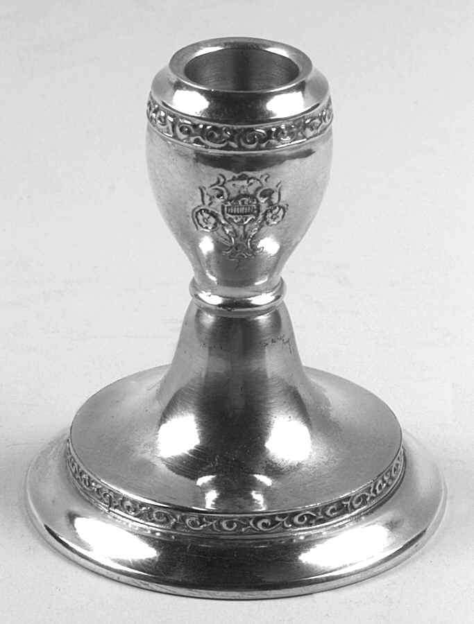 Triumph (Silverplate, 1925, Hollowware) Plated Console Candleholder by International Silver-1