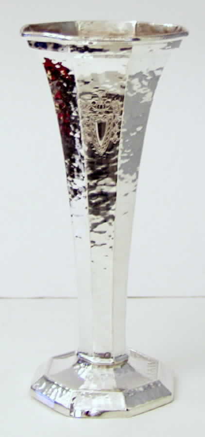 Heraldic (Silverplate, Hollowware) Plated Vase by International Silver-1