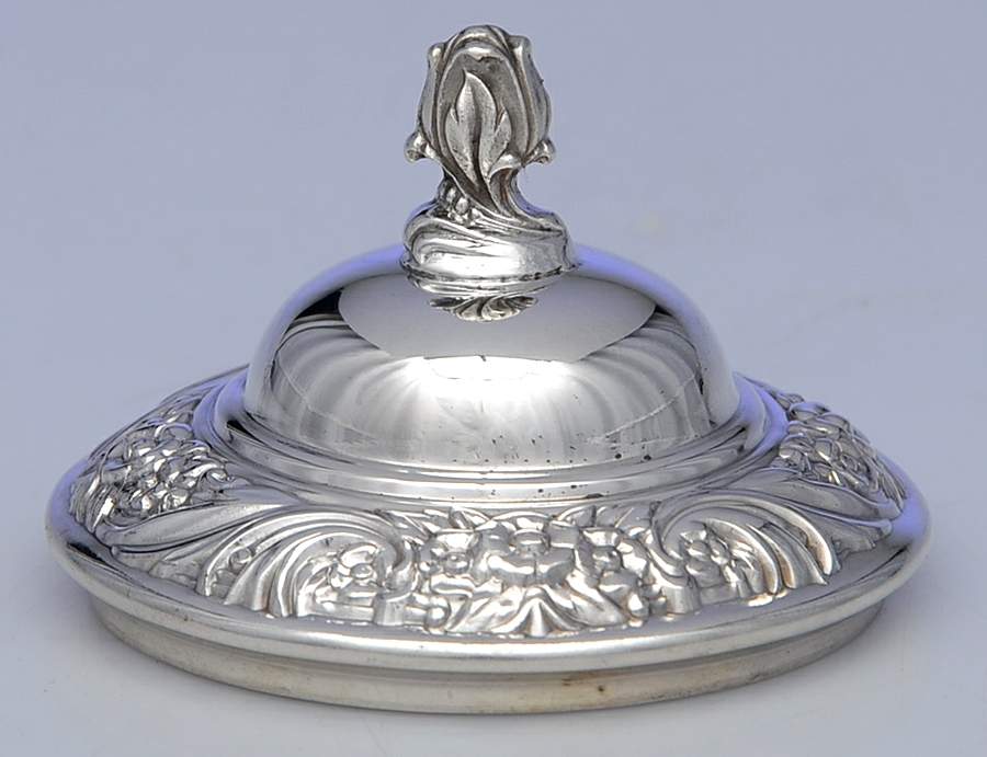 Heritage (Silverplate, Hollowware) Lid for Sugar Bowl by International Silver-1
