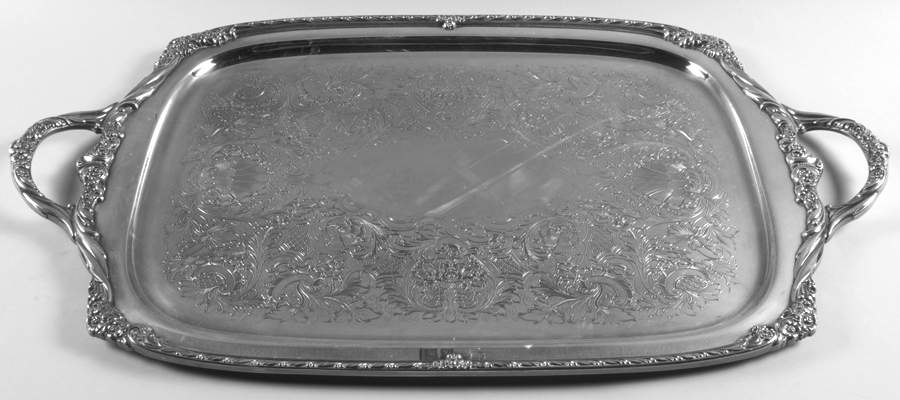 Heritage (Silverplate, Hollowware) 24" Waiter Tray by International Silver-1