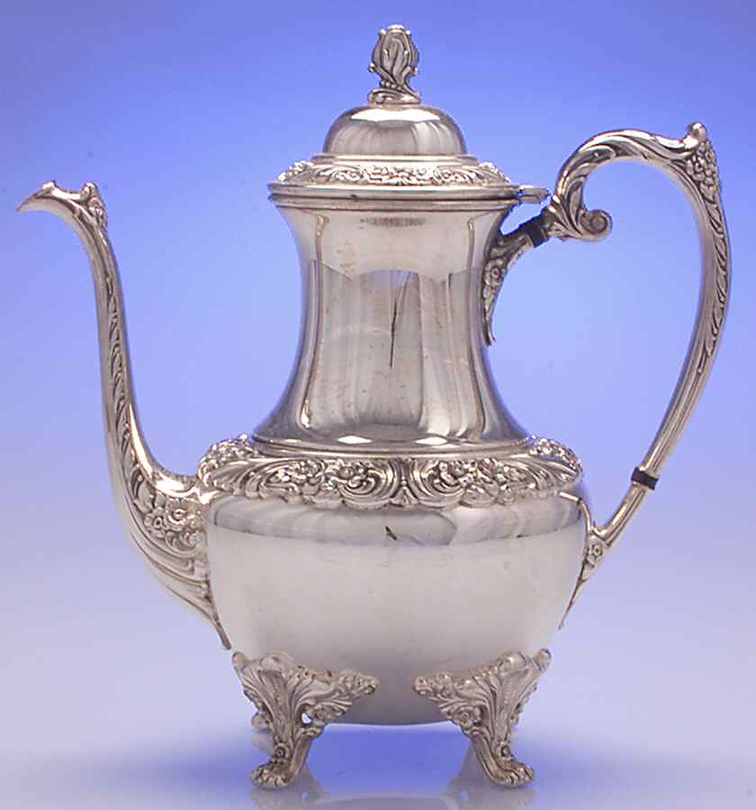 Heritage (Silverplate, Hollowware) Silverplate Coffee Pot by International Silver-1