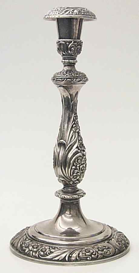 Heritage (Silverplate, Hollowware) Silverplate Candlestick by International Silver-1