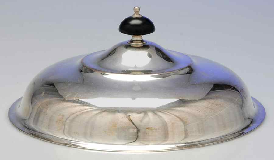Heritage (Silverplate, Hollowware) Lid for Chafing Dish by International Silver-1