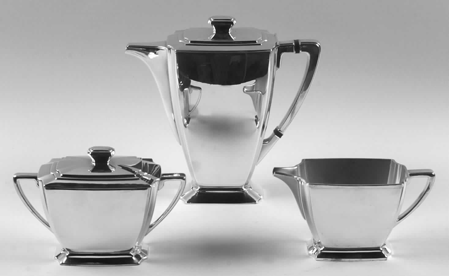 Legacy (Silverplate, Hollowware) (3 Pc) Coffee Set (PCP,PCR,PSU) by International Silver-1